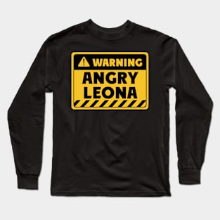 Angry Leona Long Sleeve T-Shirt